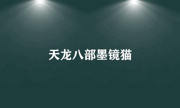 天龙八部墨镜猫
