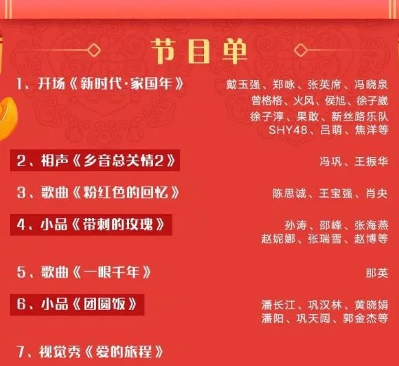 辽视春晚2019节目单 2019辽宁春晚最新消息