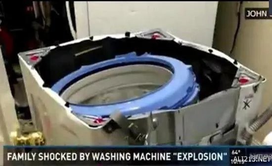 炸上瘾了?三星洗衣机爆炸惊动美国政府 犹如战争现场
