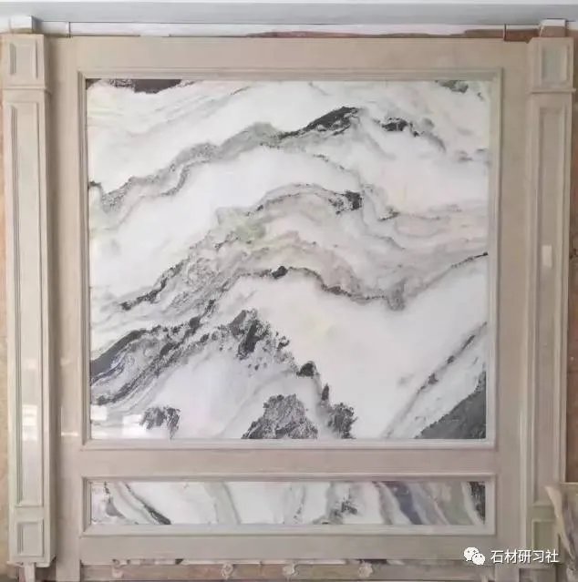 山水画大理石背景如何搭配设计？看案例