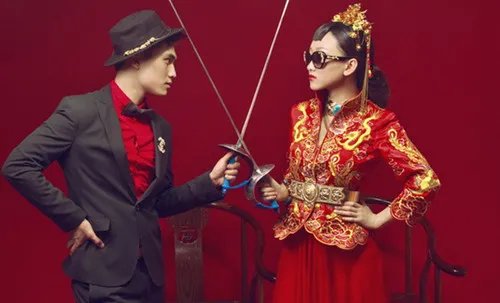 古装婚纱照片图片大全 拍古装婚纱照的姿势