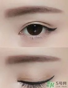 双眼皮眼线的画法 双眼皮眼线怎么画好看图解