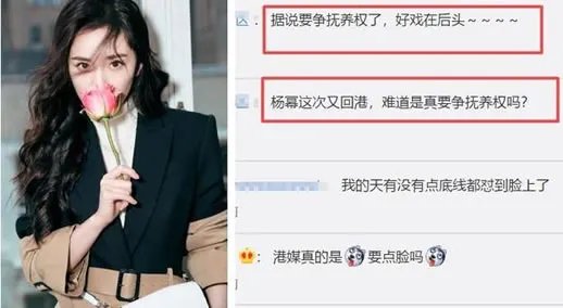 杨幂争女儿抚养权怎么回事:心酸经历揭其晒娃经历