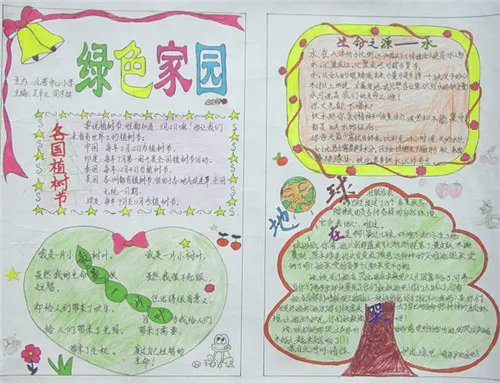 美丽乡村未来家园手抄报好看最新_一等奖美丽乡村未来家园手抄报作品