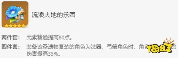 原神香菱圣遗物搭配推荐一览 香菱用什么圣遗物好