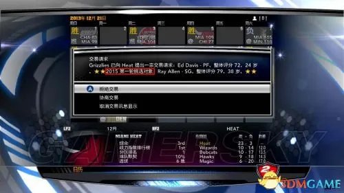 NBA 2K14 王朝模式图文全解析攻略