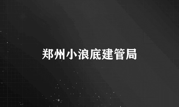 郑州小浪底建管局