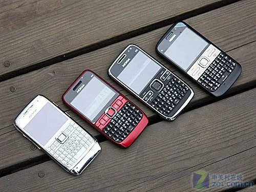全键盘的进化 诺基亚E5/E72/E63/E71对比