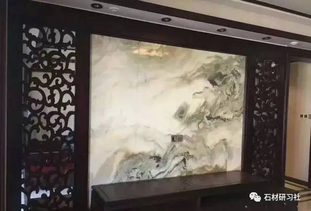 山水画大理石背景如何搭配设计？看案例