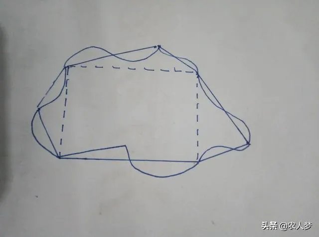 怎么用土法丈量不规则的田土面积?