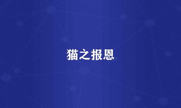 猫之报恩