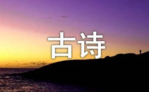 抒情的古诗