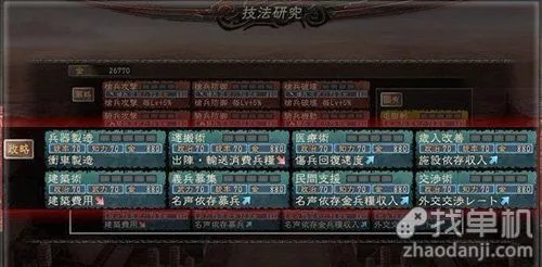 《三国志12》怎么研究技法详细攻略