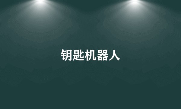 钥匙机器人