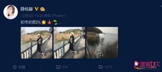 对于薛佳凝所发的微博动态,你有什么看法?
